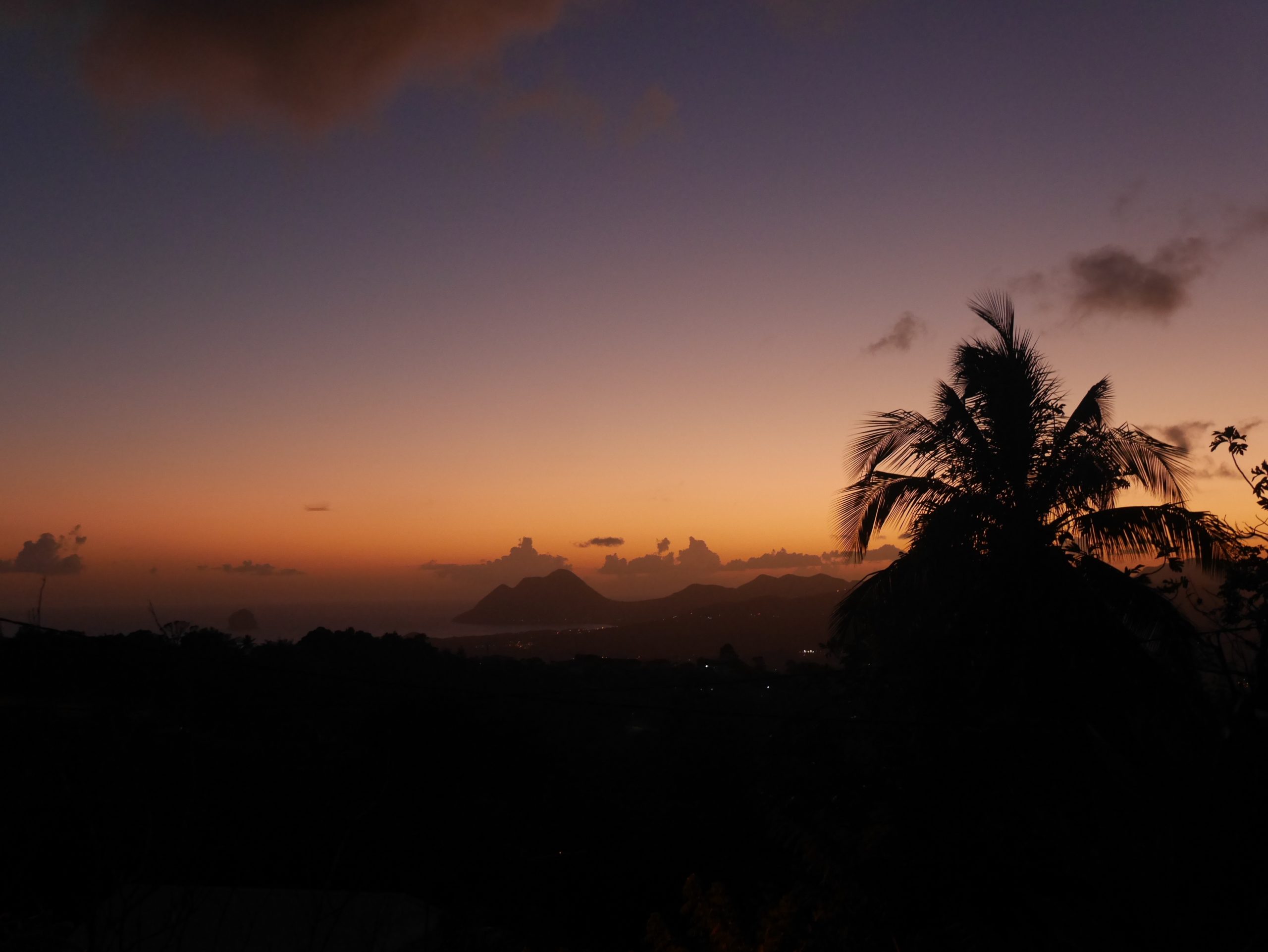 Sunset-martinique